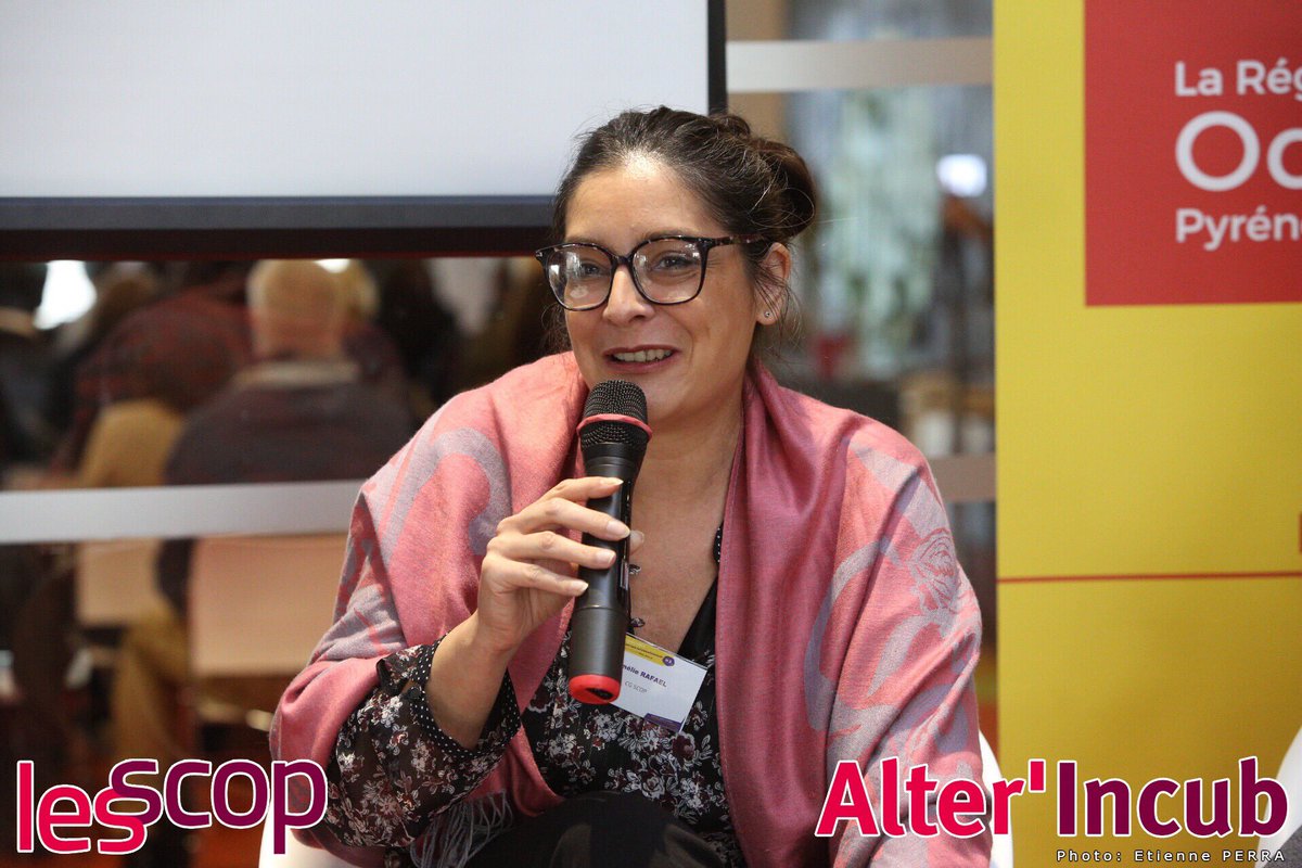 AlterIncub's tweet photo. Atelier 1 #RIIS3 #Montpellier Quelles stratégies pour accompagner l'accélération de croissance ? Amélie Rafael @amelierafael Vice présidente de la CGScop, en charge de la recherche et de l'innovation https://t.co/NHQrawexpp