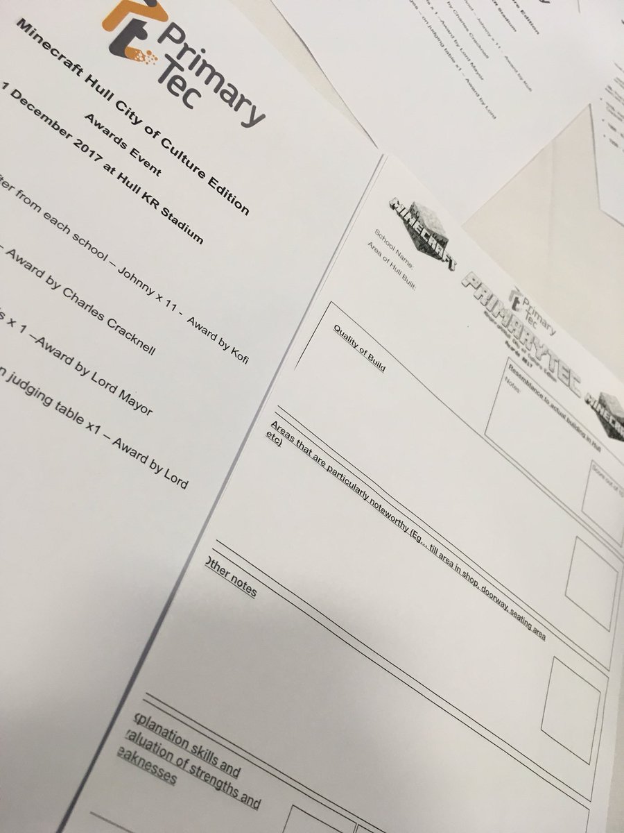 11 schools go in. 11 landmarks come out. <a href="/Primarytec/">Primary Teachers Tec</a> #minecraft #cityofculture #hull2017