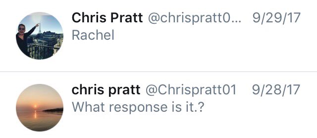 RachelWilson94_'s tweet photo. @prattprattpratt These are some of the accounts in question.. https://t.co/AnL55LR9Jx