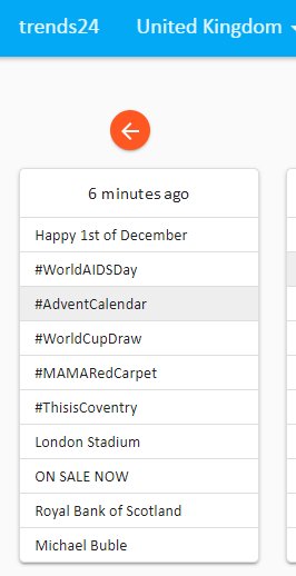 Coventry2021's tweet photo. What's that #Coventry? we're trending NATIONALLY? and beating Mr Christmas aka @michaelbuble? Bravo Cov, Bravo! 👏👏👏
Now LET'S KEEP THIS GOING! #ThisisCoventry https://t.co/2O4rsRRRfQ