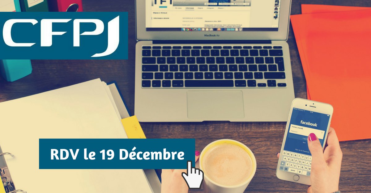 cfpjcom's tweet photo. [INVITATION] Envie d’être au courant des dernières actualités &amp; tendances digitales ? Le CFPJ et Digislides vous donnent RDV le 19 décembre pour un petit-déjeuner inspirant afin de faire le point sur 6 pratiques digitales à faire évoluer https://t.co/v7Pfp1w9Le https://t.co/vesefwrzpl