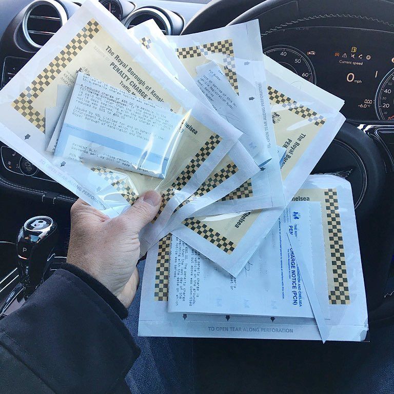 RtecAutoDesign's tweet photo. No F*cks given , #parking tickets #iLoveOurClients #londoncars , just a sample of tickets on one of our customers cars , #carsofinstagram #carsoflux #luxurylife #parkWhereYouwant #luxurycars #luxurylifestyle #betaygya #bentleybentayga #chelseacars #super… https://t.co/8DU1Hc5ypv https://t.co/uzT0zQgYce
