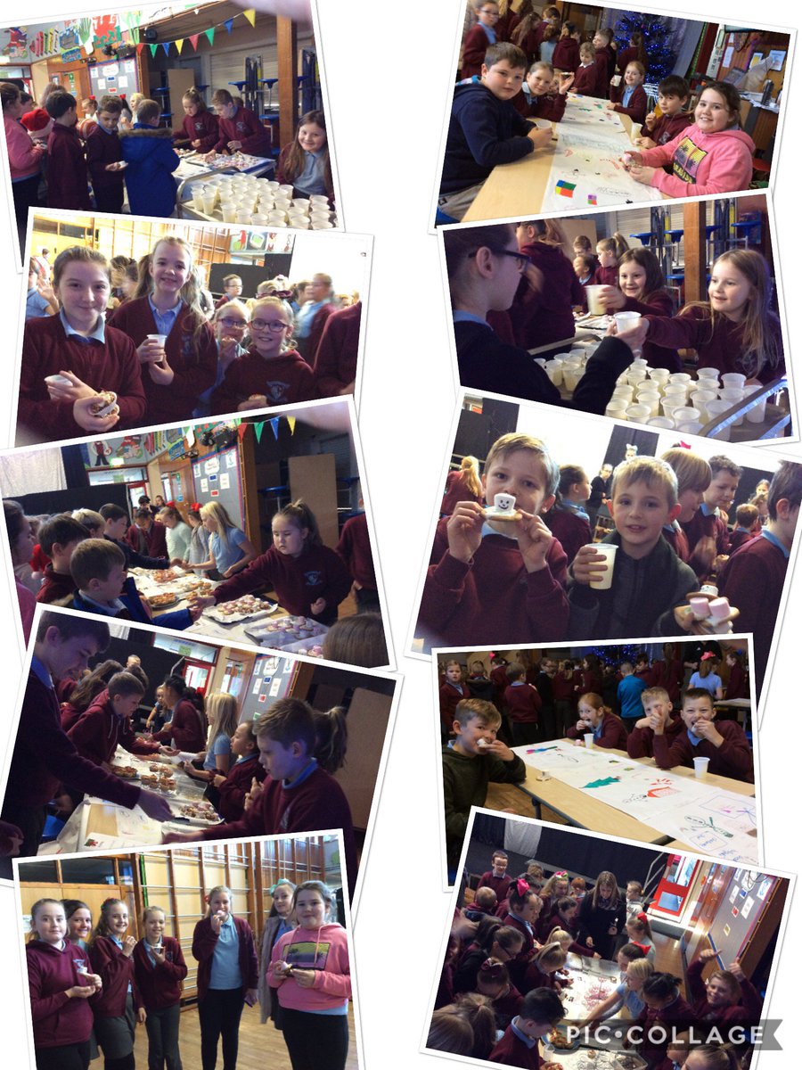 Plasyfelin's tweet photo. Our Christmas Caffi Cymraeg was a great success this morning. Diolch to everyone that helped make the treats and also to those we enjoyed eating them! Da iawn pawb! #plapclass7 #plapwelsh https://t.co/LlNwmk1zwU