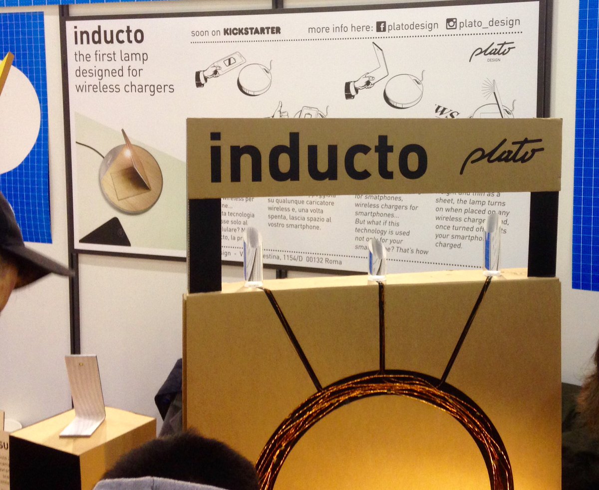 plato_design's tweet photo. È iniziato il #MFR17 😀 Ci trovate nella New Manufacturing Area nel Padiglione 8 #inducto https://t.co/8Akb8NM0Cj