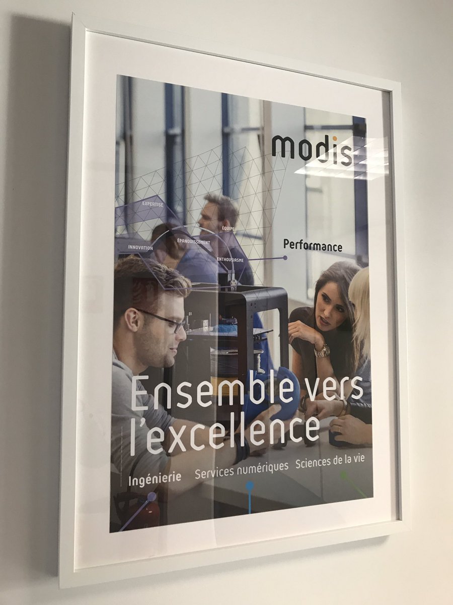Jonathansoepro's tweet photo. " Seul on va plus vite, ensemble on va plus loin " Ensemble vers l'excellence ! #ModisDay @ModisFrance https://t.co/WYxqGOKO4p