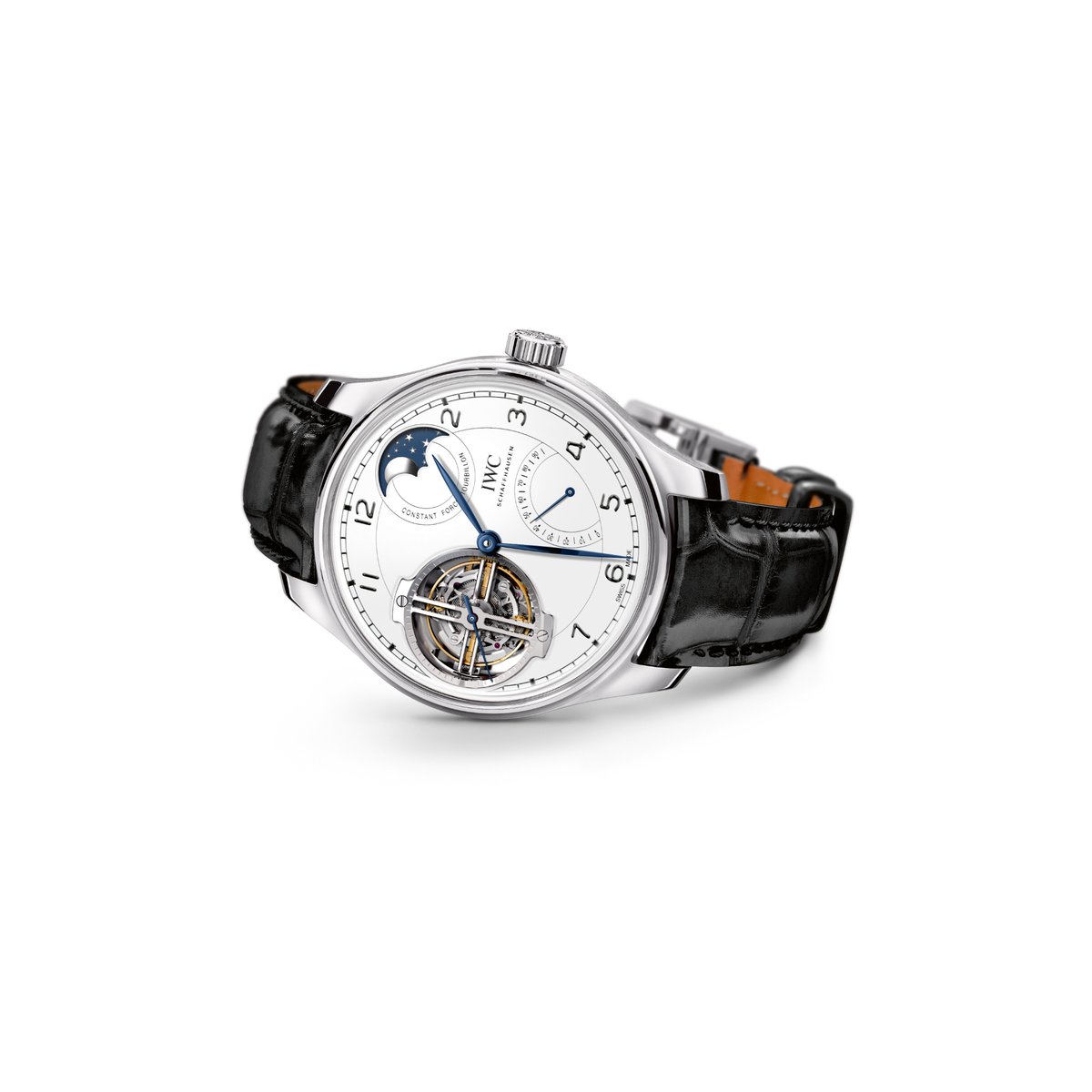 myWatchAdvisor's tweet photo. Pre-SIHH 2018: IWC celebrates its 150th anniversary. IWC Portugieser Constant-Force Tourbillon Edition 150 Years  @IWC #IWC #SIHH2018 #iwcportugieser #iwcdavinci #150years #happybirthday #tourbillon #constantforce https://t.co/76NuYdaIjG