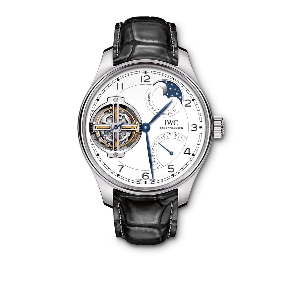 myWatchAdvisor's tweet photo. Pre-SIHH 2018: IWC celebrates its 150th anniversary. IWC Portugieser Constant-Force Tourbillon Edition 150 Years  @IWC #IWC #SIHH2018 #iwcportugieser #iwcdavinci #150years #happybirthday #tourbillon #constantforce https://t.co/76NuYdaIjG