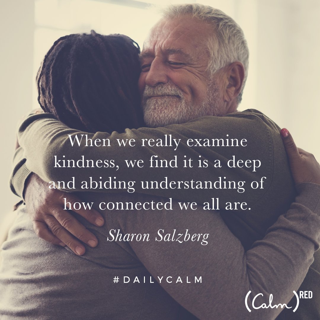 Today’s Daily Calm mediation is free for everyone in honor of #WorldAIDSDay and our partnership with <a href="/RED/">(RED)</a>. #endAIDS #lovingkindness calm.com/meditate