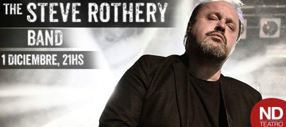 Steve Rothery (guitarrista y fundador de Marillion). Vie 1 dic Nd Teatro, Paraguay 918. <a href="/yopardini/">Guillermo Pardini -Гижермо Пардини-</a> <a href="/ceroveinticinc0/">CEROVEINTICINCO</a>