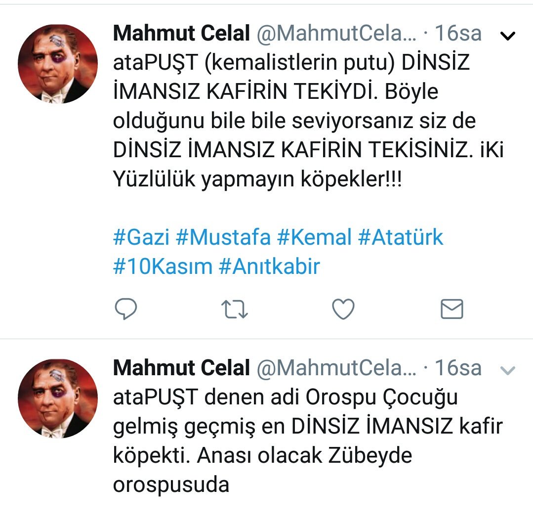 izmirgibi's tweet photo. Sayın @izmirbarosuatam yetkililerine..ATATÜRK'e hakaret eden bu cibiliyetsizi size havale ediyorum.!
Saygılar.. https://t.co/AZXKYSEsKU