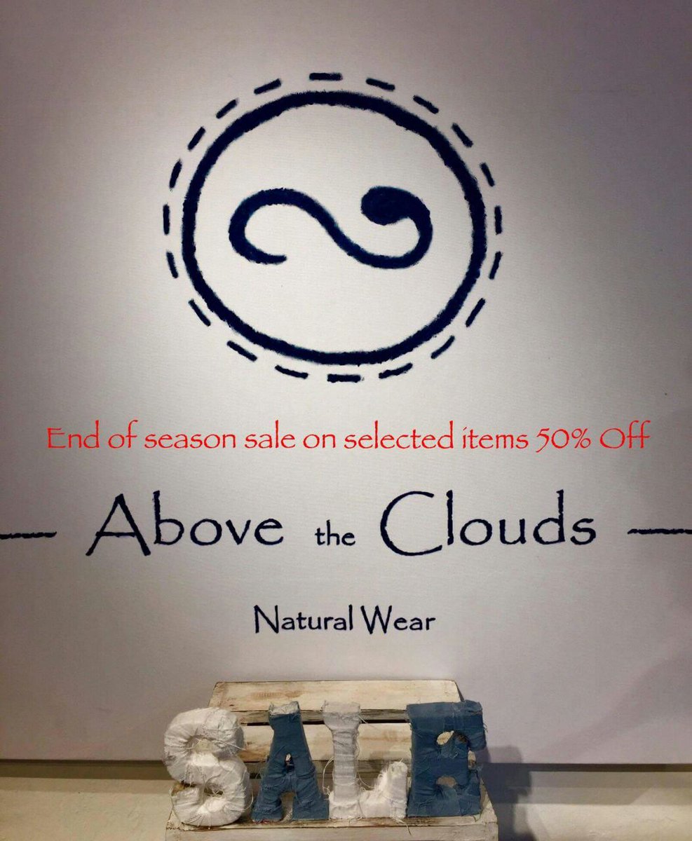 BookGreener's tweet photo. Hop into your plane, buckle up, and fly directly to Jl. Nyuh Bojog no. 13, Ubud because Above the Clouds Natural Wear is giving you End of Season Sale! Selected items are on discount up to 50% until 31 Dec 2017! 

Hit the link for further info: https://t.co/U9HMOojBle https://t.co/aNCJWe1cOy