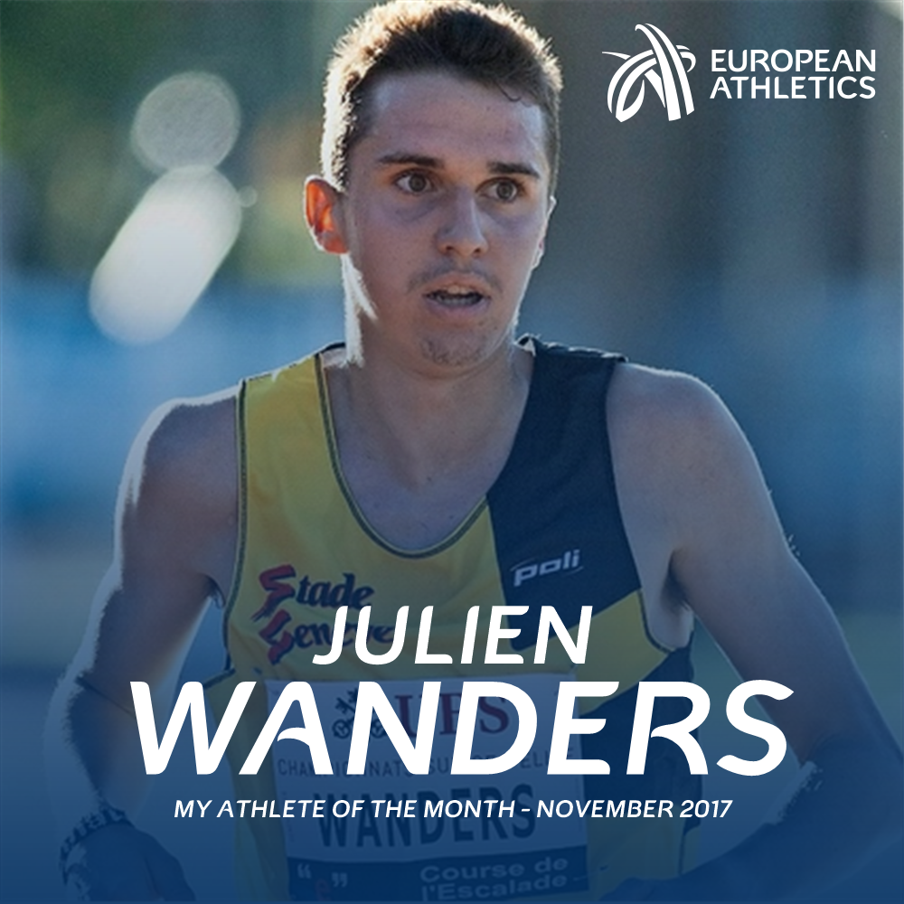 EuroAthletics's tweet photo. RT to vote for Julien Wanders as your #athleteofthemonth!

Wanders took notable wins on home soil at the Basel City Run over 7.55km and at the Corrida Bulloise over 8km. https://t.co/DBiL8imPjI