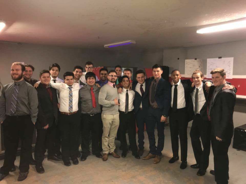 Congratulations to the newest members of the Delta-Eta chapter of Tau Kappa Epsilon. Let’s wreak havoc boys. #Fall2017