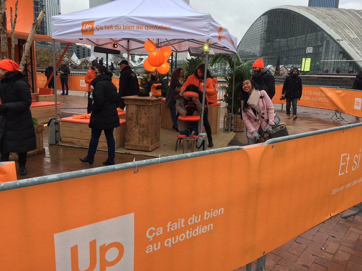 PMorelGazonois's tweet photo. Activités sportives, boissons chaudes, soins bien être, musique funky à choisir soi- même #LesMomentsUp se vivent et s'apprécient avec @UpGroup https://t.co/P4ZCIjSRdF