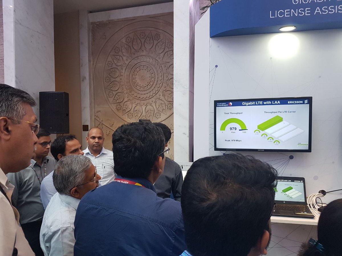 EricssonIndia's tweet photo. Let's join the journey to #5G! Check out the glimpses from #EricssonConnect2017 #Mumbai - showcasing Live #5G demo and other key #5G technologies! https://t.co/uAdUQBpGUK