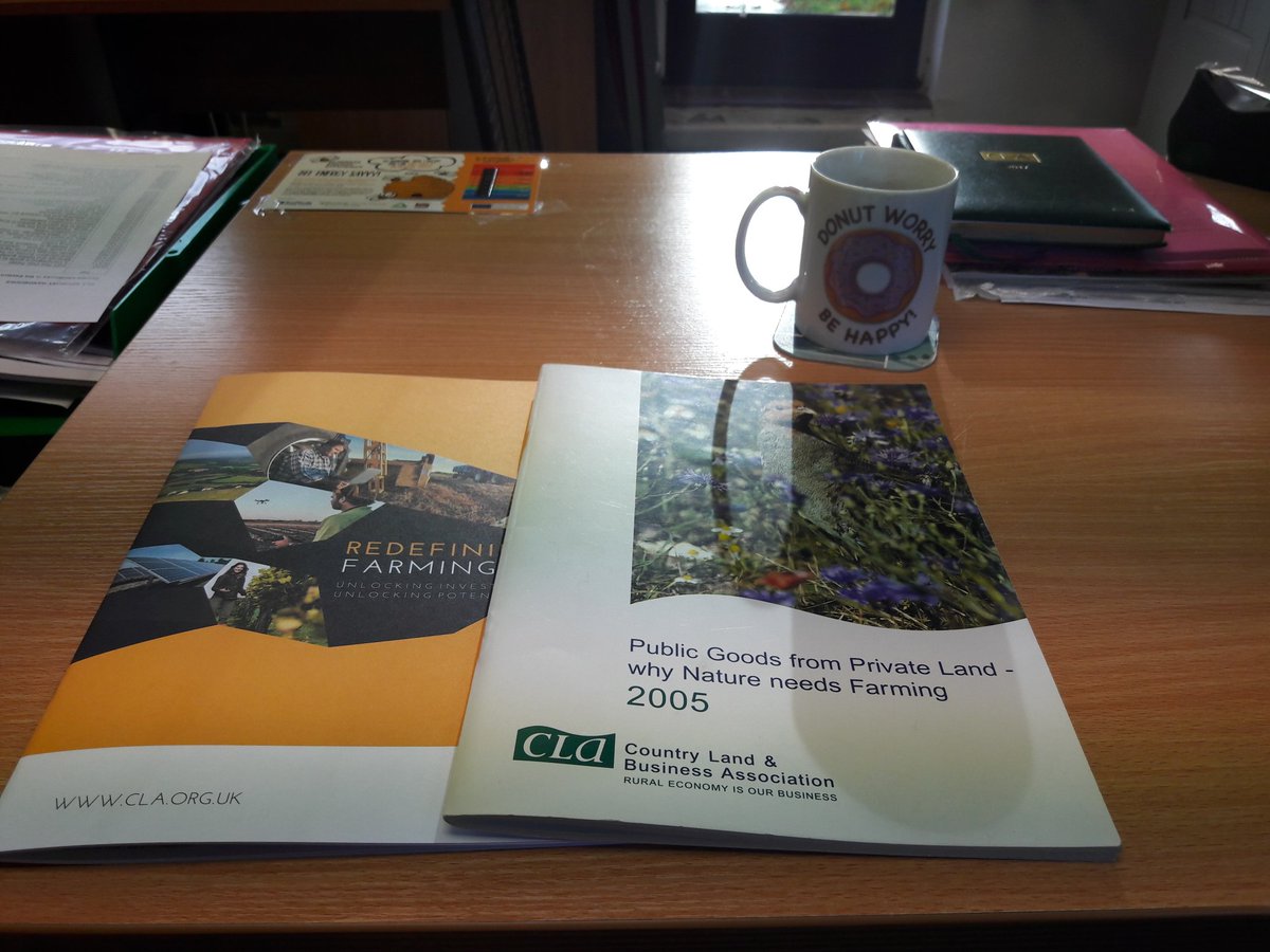 CLA_EastAdviser's tweet photo. Reading through my (slightly) vintage @CLAtweets Public Goods from Private Land policy booklet. Still such a relevant document with some brilliant case studies #redefiningfarming https://t.co/JxCJ1sG9Mh