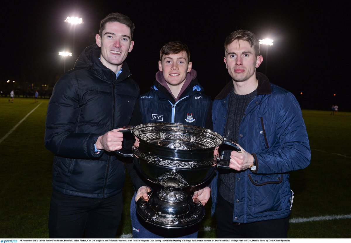 ucdsportsclubs's tweet photo. Great to see some of the @DubGAAOfficial boys, @UCDGAA &amp; @ucddublin @UCDALUMNI out to support the opening of Billings Park last night! Although I believe some sneaked off to see a certain team mate in action inside in the heat!!! #itwasbaltic #ConOCallaghan #MickFitz #MickDMc https://t.co/FAtr8laGxl