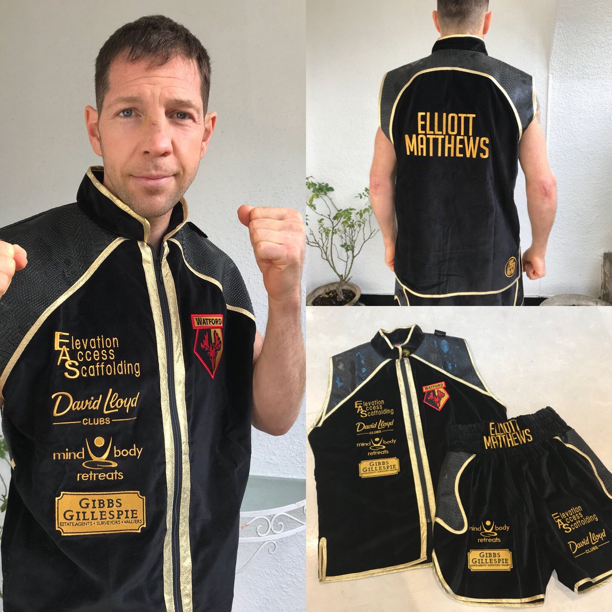 🥊 | Good luck to local lad and #watfordfc fan <a href="/EMatthewsboxing/">Elliott Matthews 🥊</a> as he fights for the English middleweight title tonight! 👊