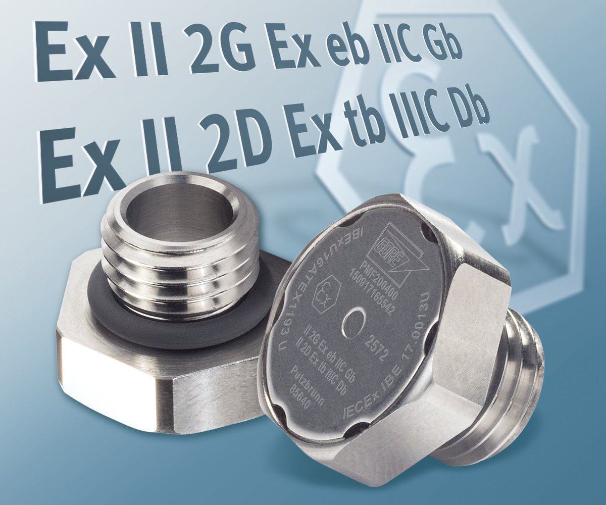 DPMHAUS1's tweet image. .@WLGore launches #GORE #PolyVent Ex+ as latest addition to Gore’s Protective Vents Screw-In Series monch.com/mpg/news/secur…