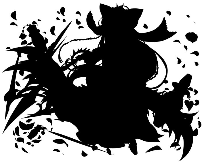 エレメンタルストーリー 公式 エレストシルエットクイズ 第2問 難易度easy このモンスターはだれでしょう ヒントは周りの花びらです エレスト エレストシルエットクイズ