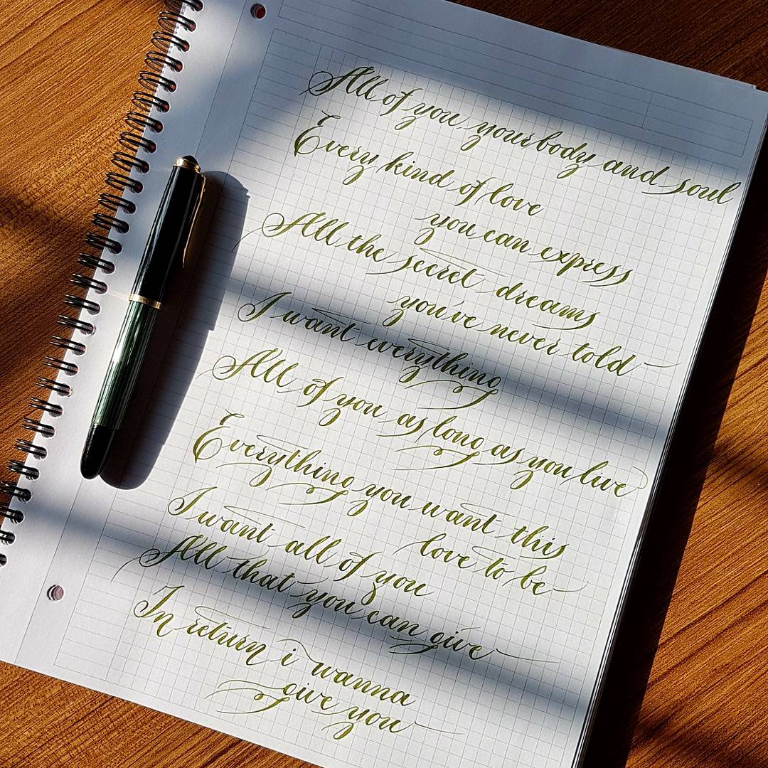 FPibr's tweet photo. #pelikan #pelikan400 #pelikan400nn #efnib #flexnib #fountainpen #handwriting #calligraphy #oxford #rohrerundklingner #rohrerandklingner #altgoldgrun #altgoldgrunink #dolmakalem #banasikcayaz #writetomeoften #fpgeeks #julioiglesias #allofyou #dianaross https://t.co/BUmco0gtqr
