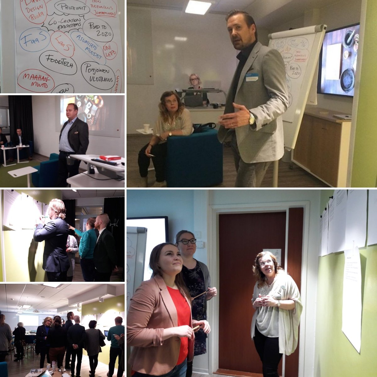 Tulevaisuutta, visioita ja verkostoitumista Place to be Haagan kumppanitapaamisessa #p2bhaaga #haagahelia #oivallus #rohkeammin