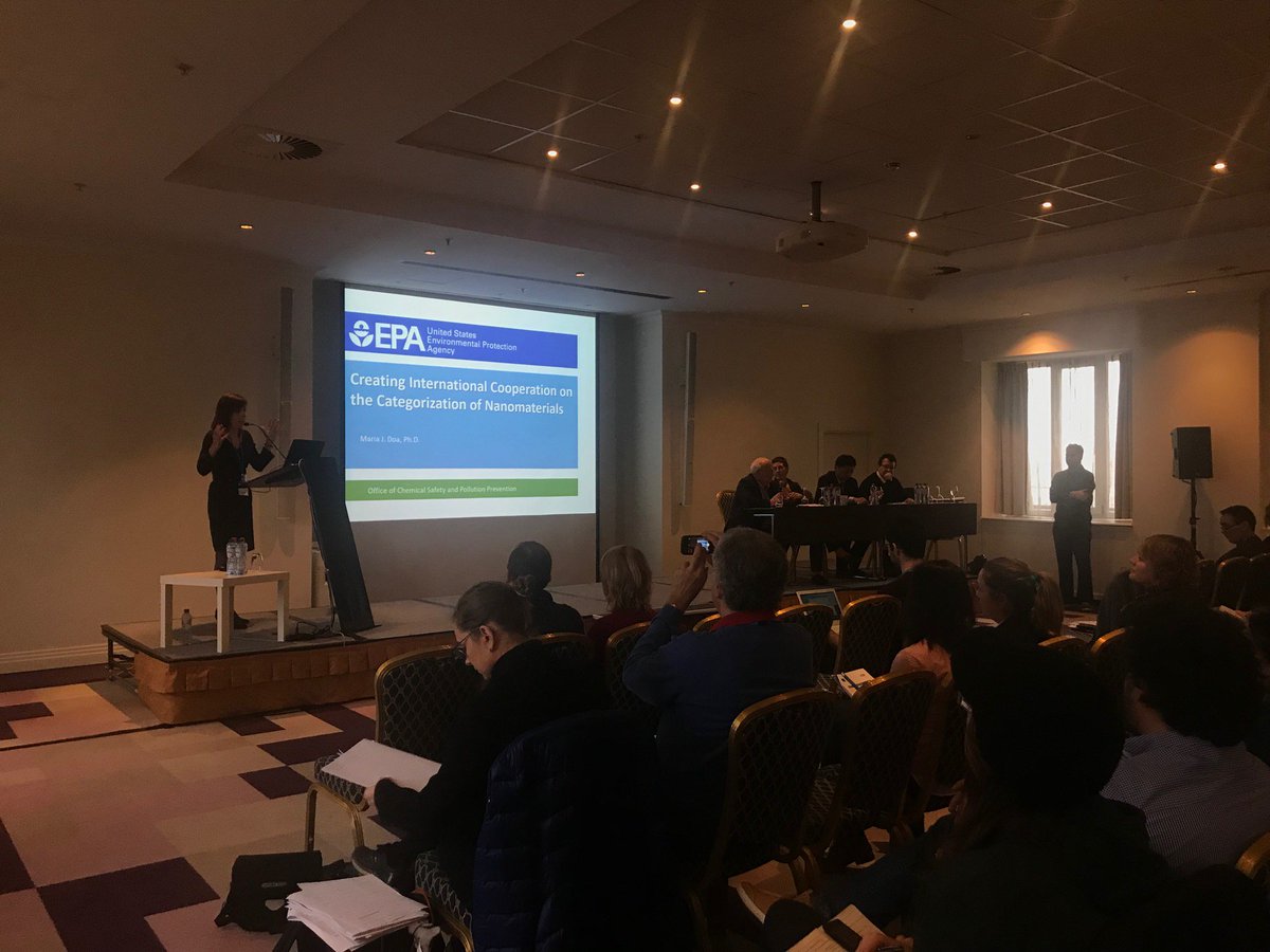 FutureNanoNeeds's tweet photo. How to create international cooperation on categorization of #nanomaterials - with Maria Doa of @EPA, Doreen Fedrigo of @ECOS_Standard, Guanglu Ge of Chinese Center for #Nanoscience, Peter Kearns of @OECD, Andrej Kobe of #dgenvironment -#nanocategorize https://t.co/uxPlHR1mOv