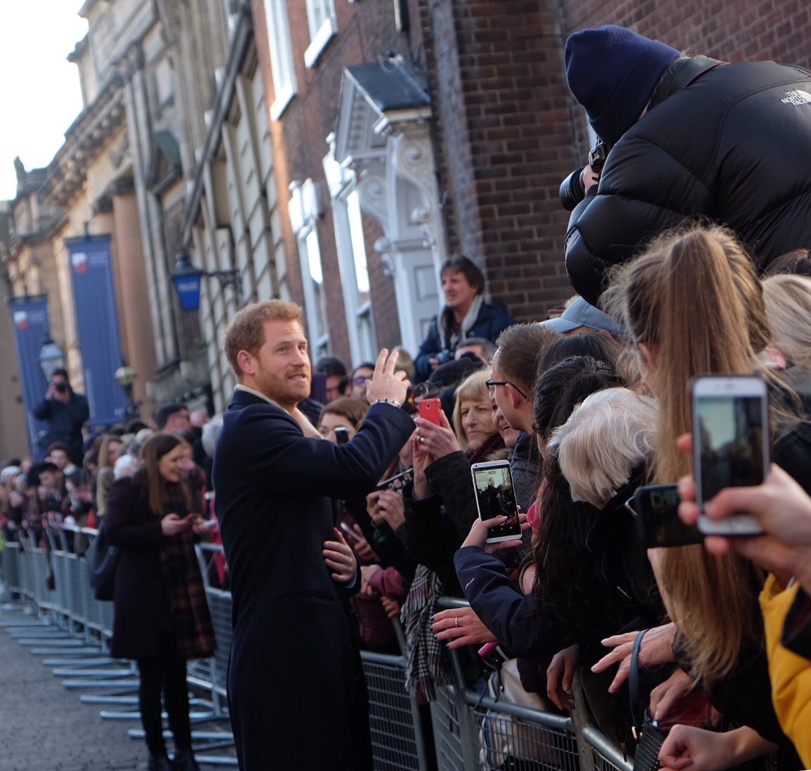 KensingtonRoyal's tweet photo. Prince Harry has been to Nottingham many times before and is delighted to be introducing the city to Ms. Markle. https://t.co/wyLn1v0QfQ