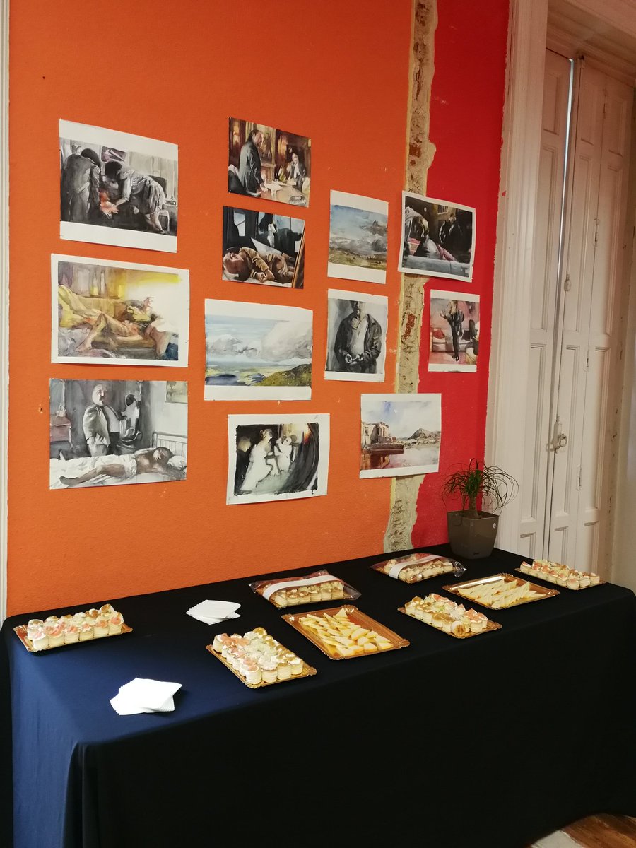 Lleno en la presentación de #ArteAbierto en #FranciscoDeRojas2. Gracias a todos por acompañarnos y a <a href="/TheOneWineSpain/">THEONEWINE</a> por el estupendo ágape. #CasaDecor2018