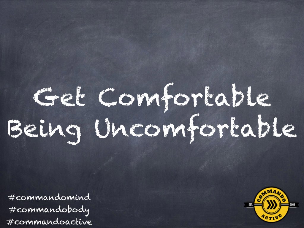 commandoactive's tweet photo. Get Comfortable Being Uncomfortable
#commandomind
#commandobody
#commandoactive https://t.co/x4fwEHs4vh