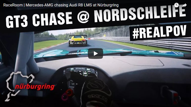 6e66o's tweet photo. Chasing an Audi R8 LMS around the Nordschleife in the newly released Mercedes-AMG #RaceRoom #realPOV

📽 https://t.co/kUaP9WlxfJ https://t.co/BB15VhE7Po