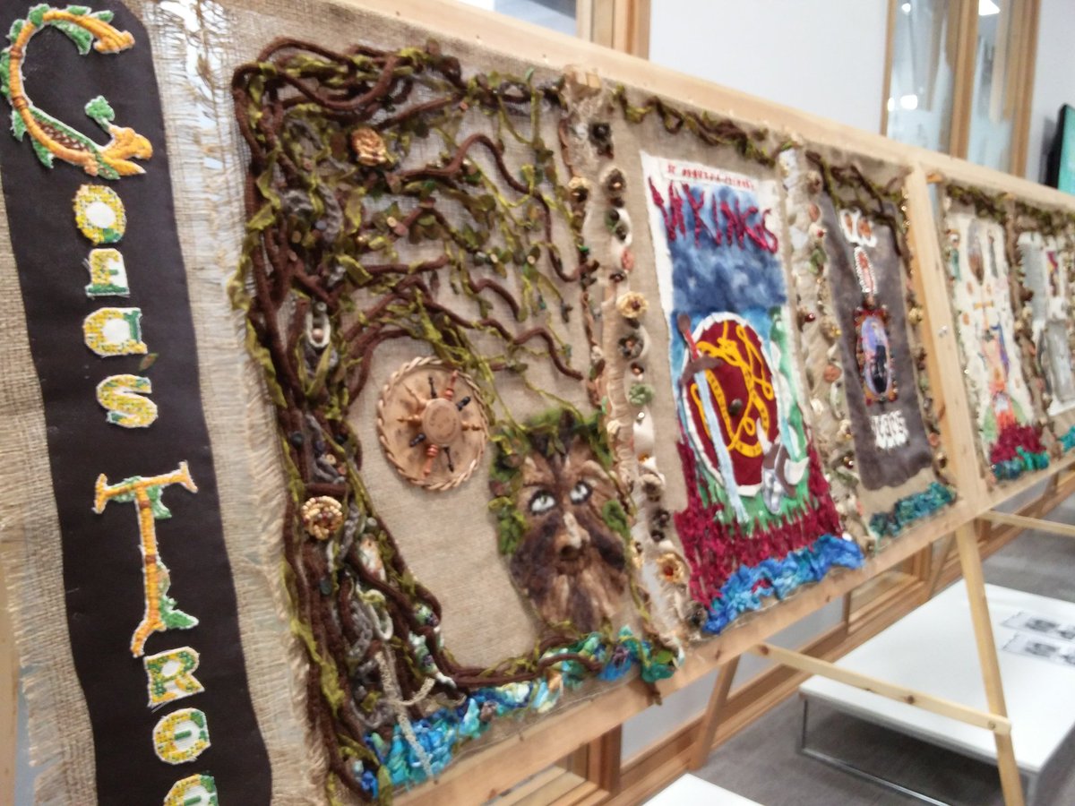 weavershouse's tweet image. 1000 year tapestry celebrating the recorded history of #Coventry from Cofa's tree to the ring road #ThisIsCoventry #CityofCulture2021