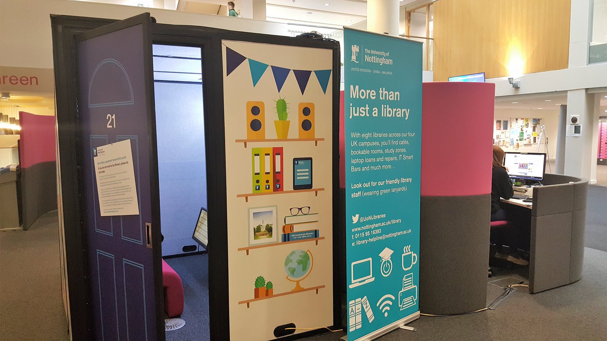 Uni Of Nottingham On Twitter The Uonvideobox Is In George Green