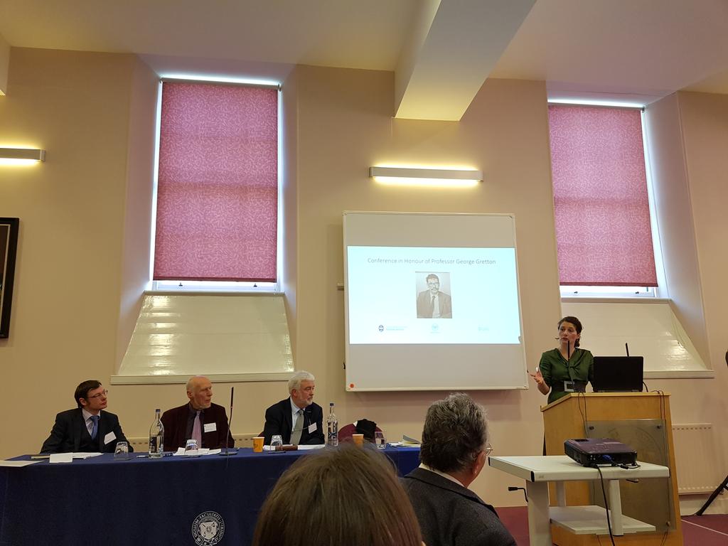 MalcolmCombe's tweet photo. Next, in a session chaired by @Culbokster, Professor Alexandra Braun attempts to map succession law (acknowledging the dangers of legal cartogrophy), highlighting instruments with succession-type effects (some insurances/will-substitutes/mortis causa gifts) #grettonfest https://t.co/1j9aT1ei0u