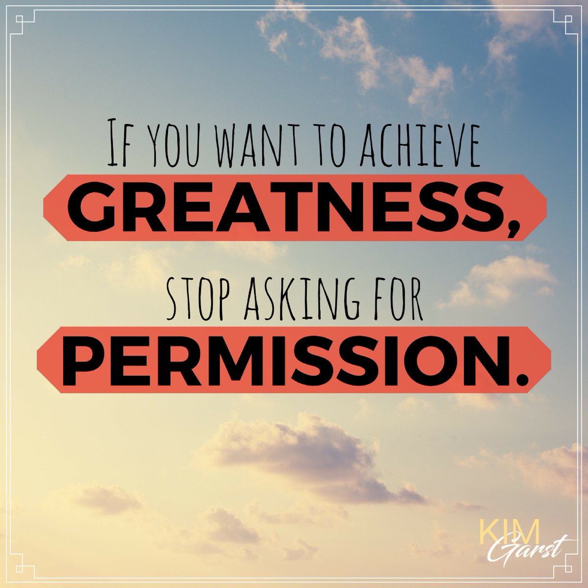 If you want to achieve