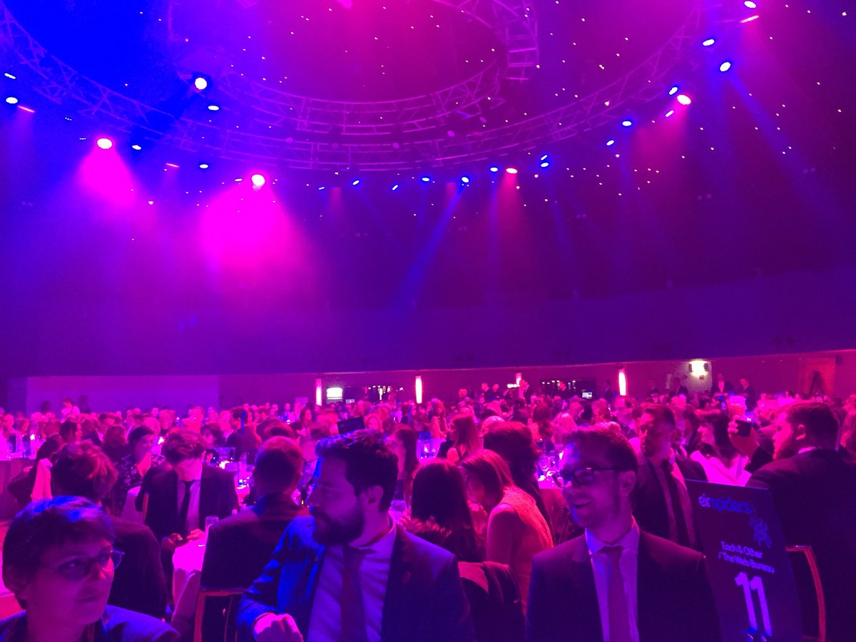 thewebbureau's tweet photo. A year after winning “Large Agency of the Year”, we returned to the #EirSpiderAwards for another fantastic night celebrating the best in Irish digital innovation! 📸 https://t.co/PvqCTwFvTx