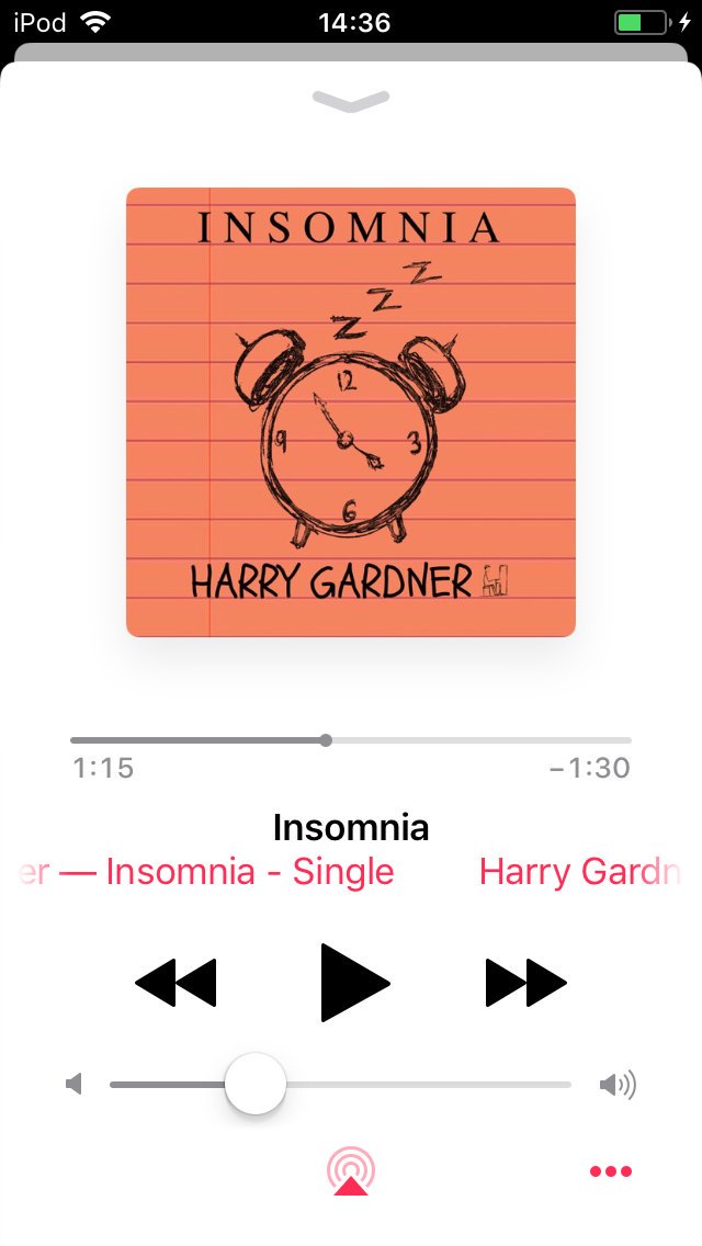 HarryGardneruk's tweet photo. I'm so obsessed with @HarryGardner_ Insomnia and Falling Down. I just can't stop listening to them ☺x https://t.co/VgkR0WBK5E