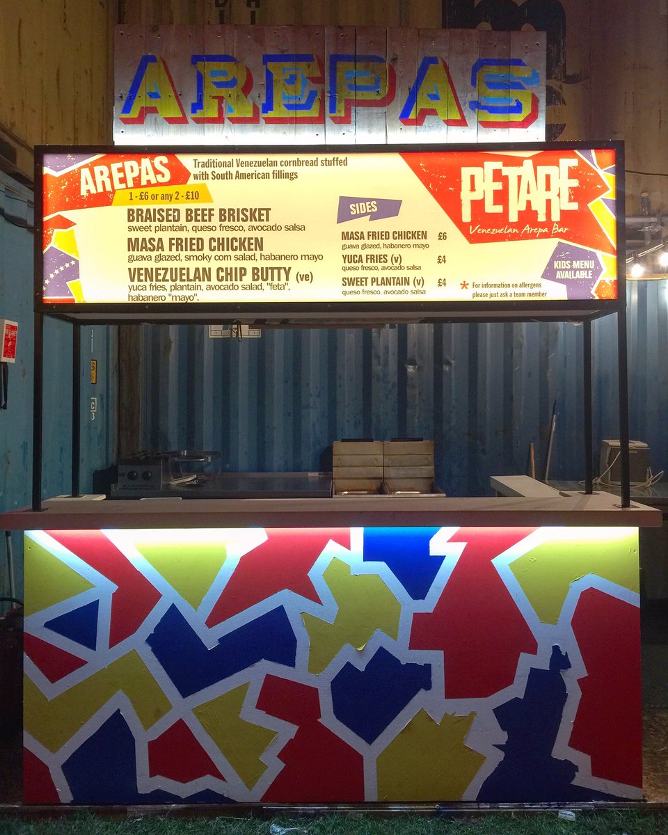 PetareUK's tweet photo. TONIGHT the party is at @wintervilleldn #ClaphamCommon ! Find our #ArepaBar in the @streetfeastldn https://t.co/dXBuq9SD9G