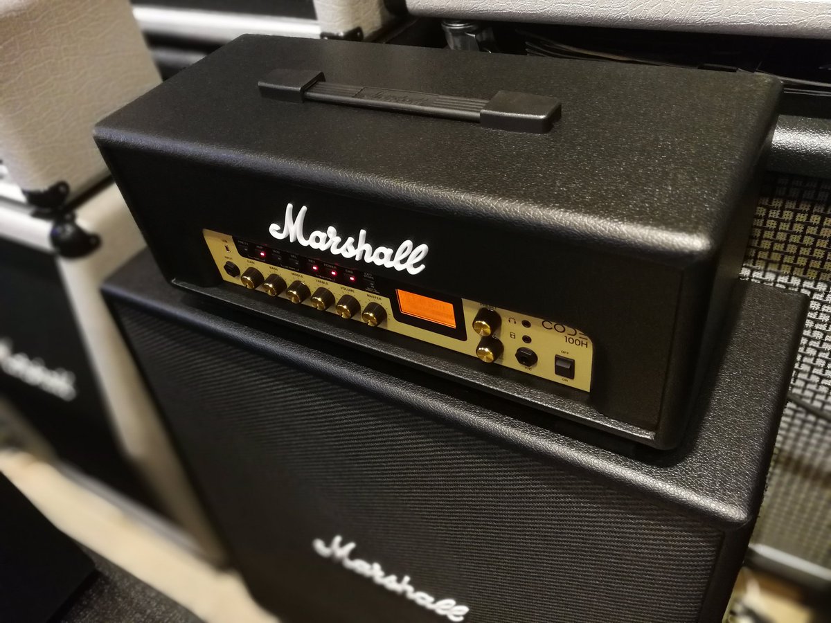 wpp_ikebe's tweet photo. お待たせしました
再入荷！！

ちょっぴり小ぶりな
100Wヘッド！

#Marshall #CODE100H 
https://t.co/V7fMYH29sX https://t.co/ORLOCK3B5G