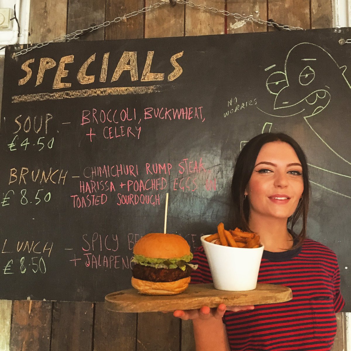 Our vegan spicy bean burger is banging. Available all weekend while stocks last! #fallowfield #vegan #whatfatveganseat #cafeculture #howmanyhastagsistoomany