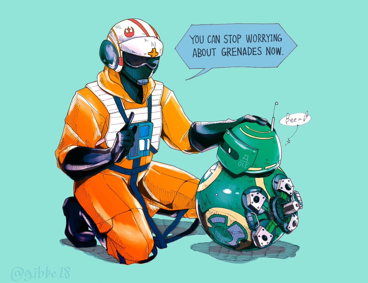 Rainbow6Siege and Starwars cross over.