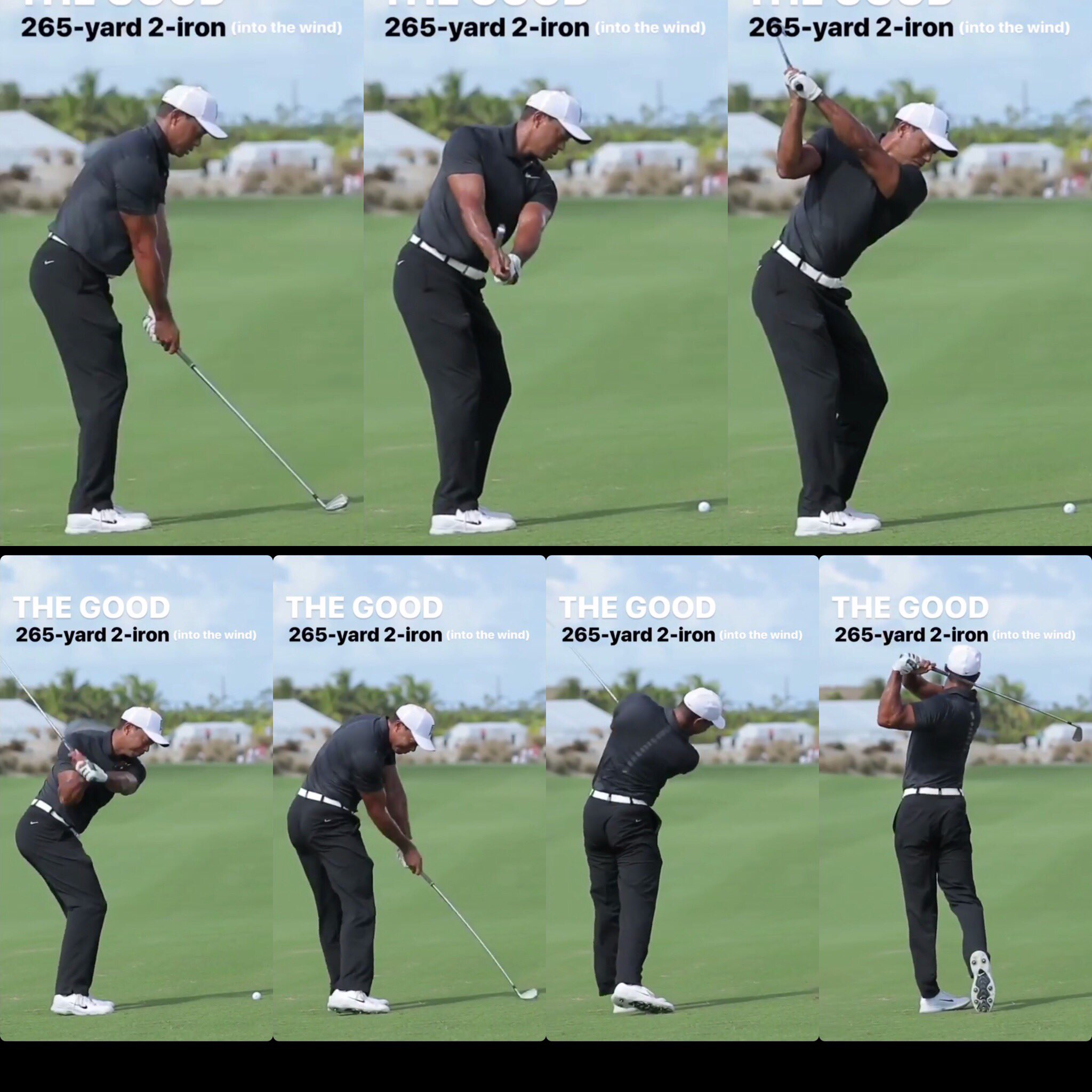 Tiger Woods Iron Swing Sequence