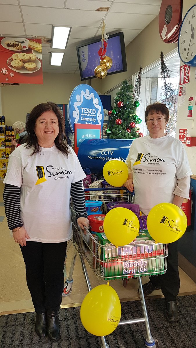Our Christmas appeal is well under way in our stores all across the country. In our Sandymount store Laura &amp; Miriam volunteers from <a href="/Dublin_Simon/">Dublin Simon</a> are collecting for those in need this Christmas alongside our Store Manager Antoinette #NoTimeForWaste