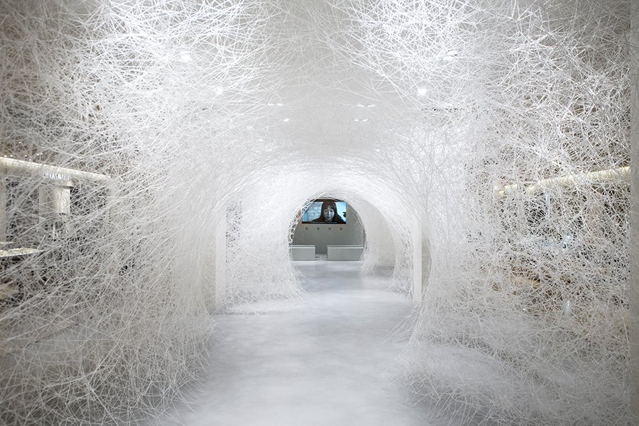 YSPsculpture's tweet photo. Press Release: #YSP presents an awe-inspiring, site-specific installation by Chiharu Shiota https://t.co/FHOEmsZNw9 #ysppress https://t.co/x8Z1bRRCqm
