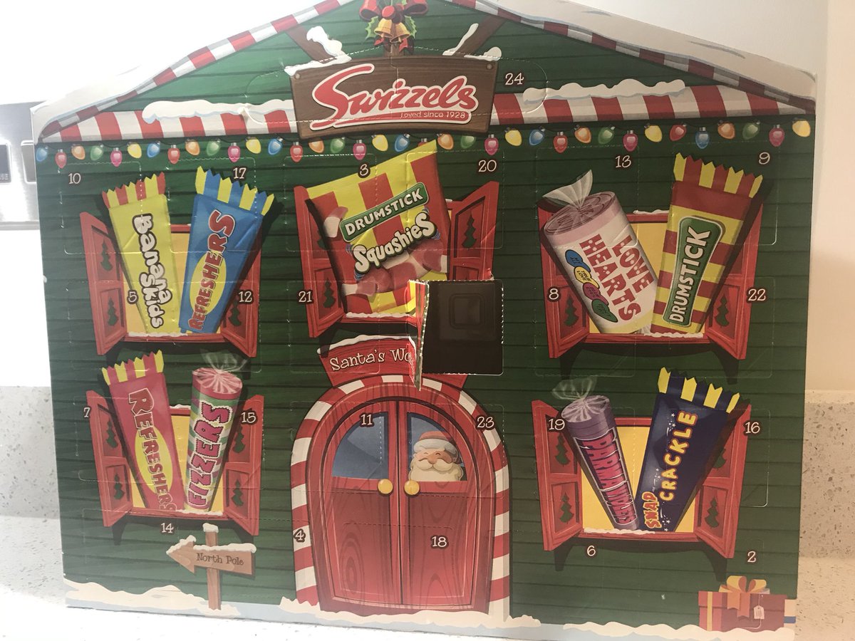nicolablakeNPS's tweet photo. 1st day of advent & no sweet behind the door!! My 10yro was very sad 😢🎄🤶🏼Good job she has a chocolate one too! @SwizzelsMatlow #adventfail #adventcalender https://t.co/XRhjnaPMBP