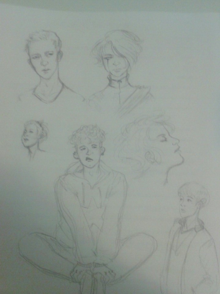 Ceranovis's tweet photo. Some doodles from my last week of uni classes ever... https://t.co/WIqDJpLOz3