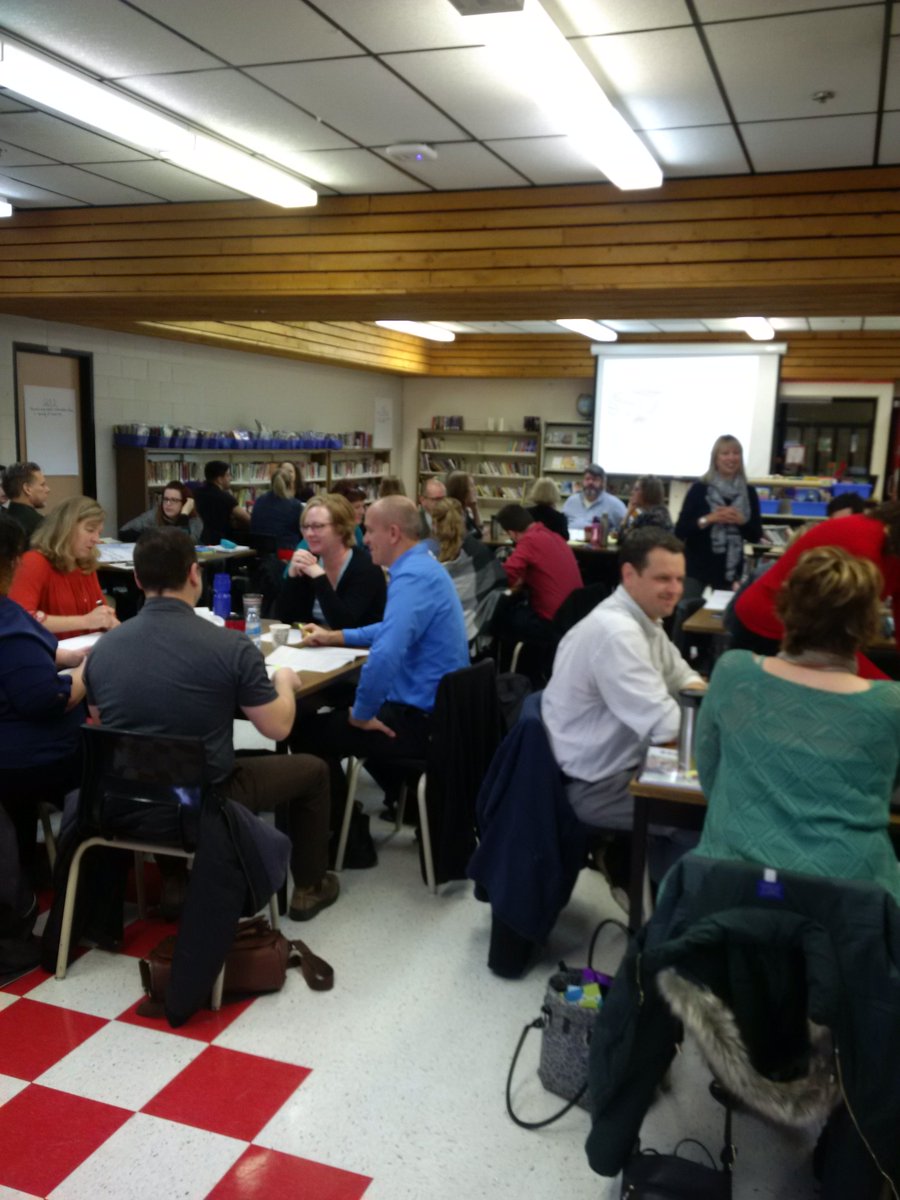 BruceRyanASDE's tweet photo. Grades 11 &amp; 12 ELA teachers growing mind sets to improve student learning. #ASDElearns https://t.co/scR8wXsQi7