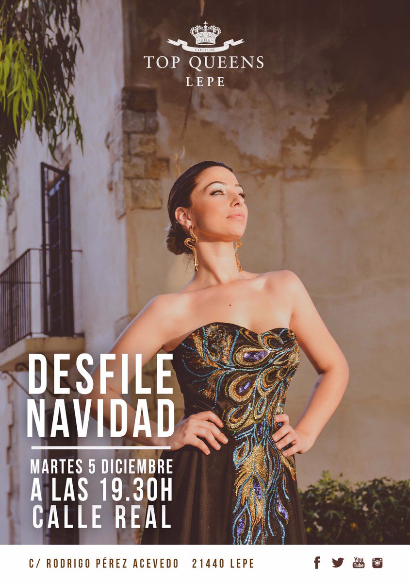 TopQueens_ES's tweet photo. Top Queens Lepe presenta su impresionante Colección de Navidad 🌟 En colaboración con el @AytoLepe  #topqueens #lepe #desfile #navidad https://t.co/9LygprX4fu
