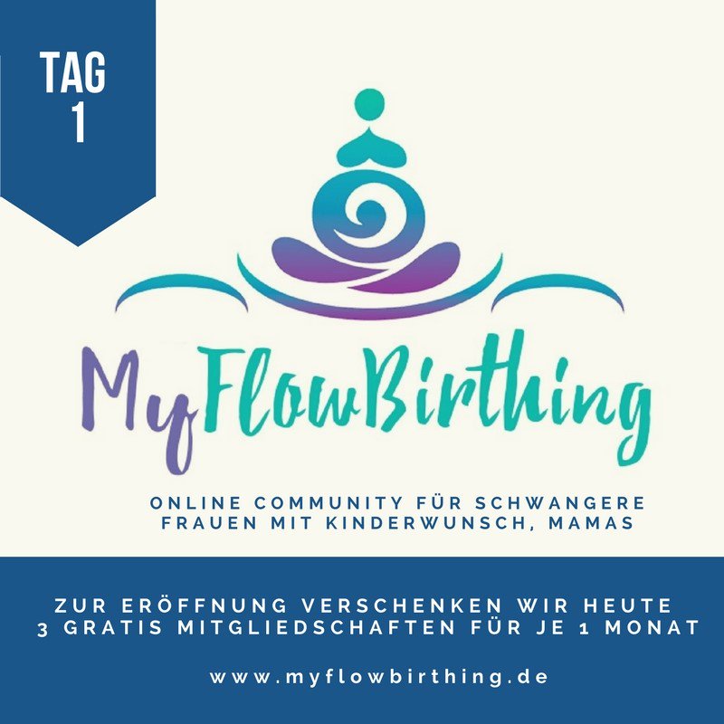 FlowBirthing's tweet image. Adventskalender auf facebook.com/flowbirthing zur Erföffung von myflowbirthing. Jeden Tag werden Preise für Schwangere verlost.