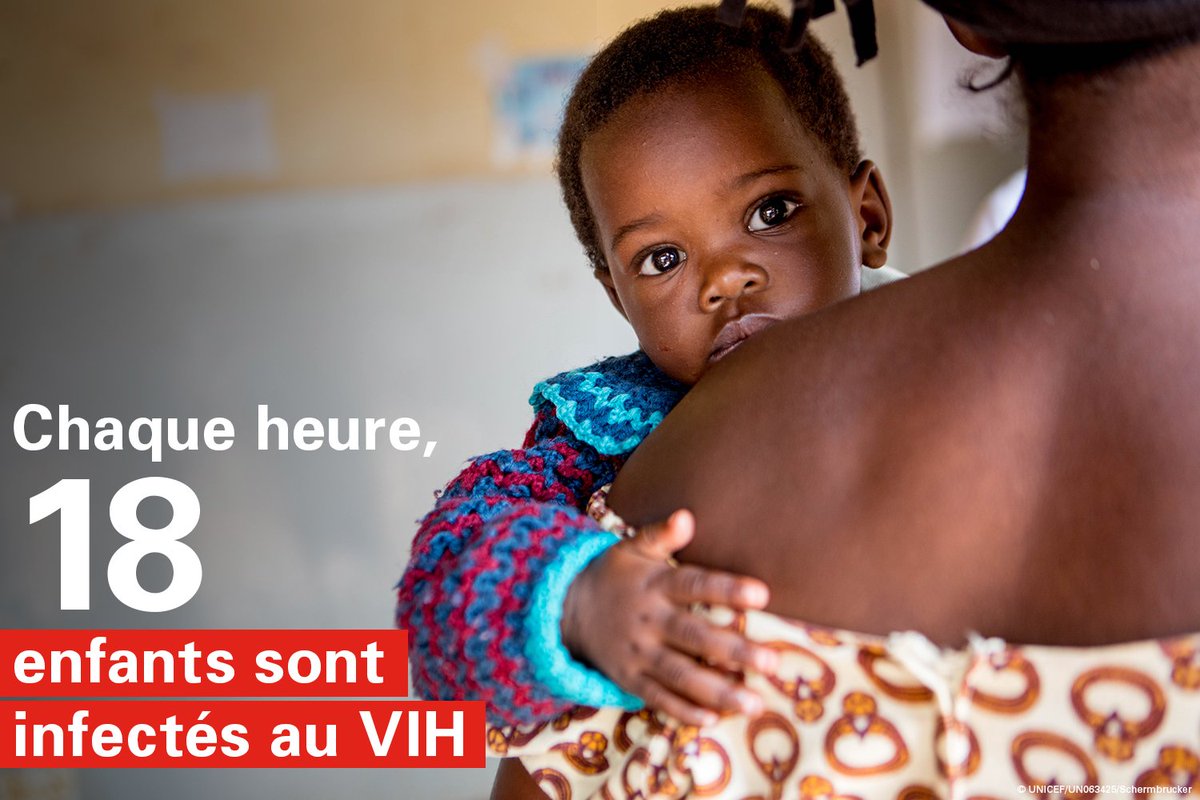 UNICEF_FR's tweet image. Dans un monde où un traitement salvateur existe, aucun enfant ne devrait mourir du sida.  #JournéeMondialeduSida → uni.cf/2gXGvJu